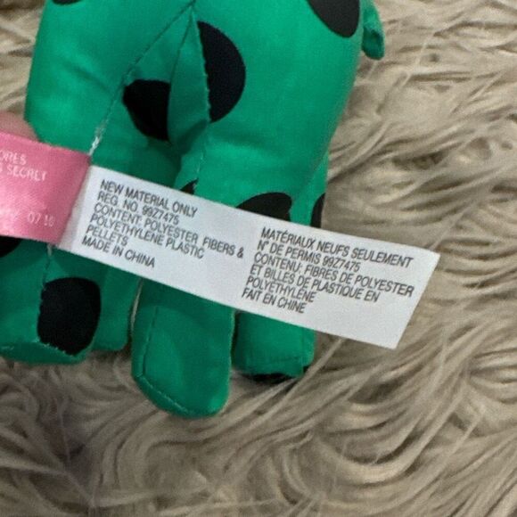 Victorias Secret PINK Mascot dog green with polka dots and Happy - Picture 7 of 8